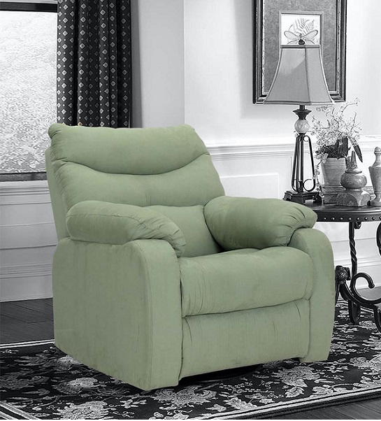 Light shop green recliner